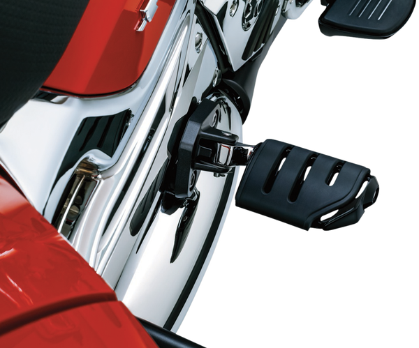Tapered Foot Peg Adapters Chrome, 1, nordicamoto.ro