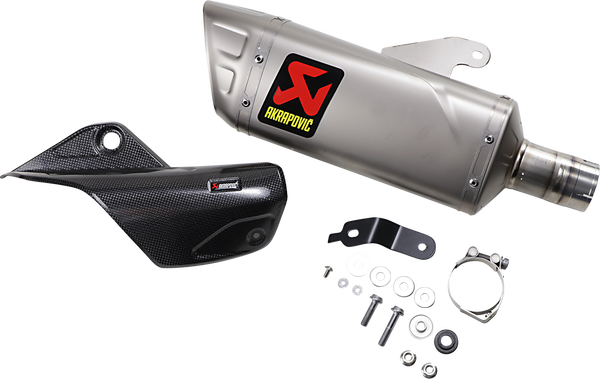 Titanium Slip-on Line Muffler Silver -0