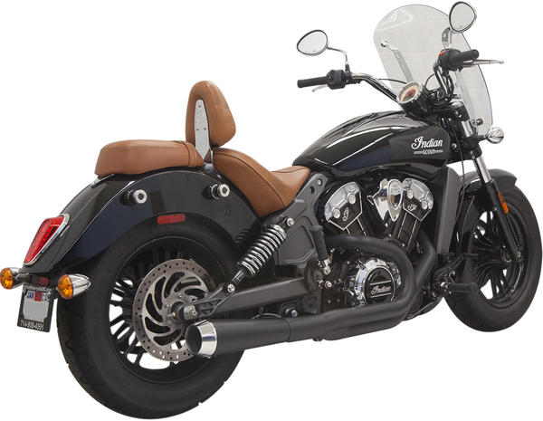 Road Rage 2:1 Exhaust System Black, 1, nordicamoto.ro