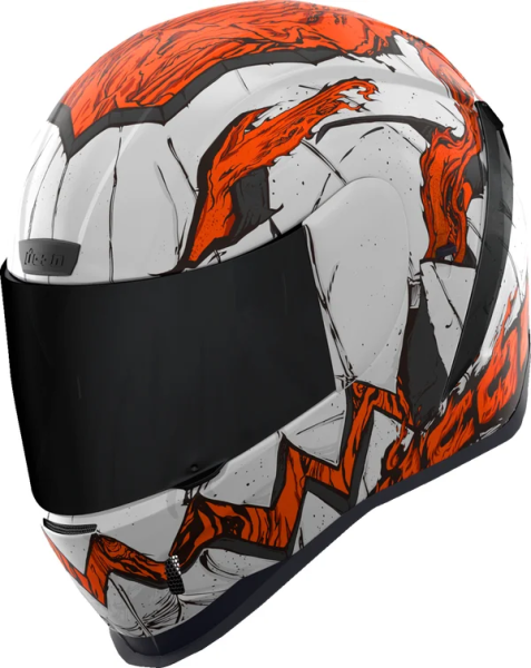 Airform Trick Or Street 3 Helmet White, Orange 2XL, 1, nordicamoto.ro