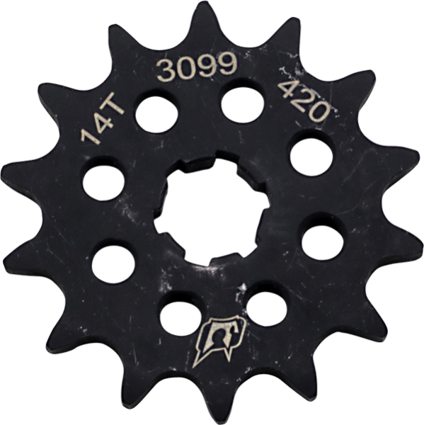 Lightweight Steel Sprocket Black, 1, nordicamoto.ro