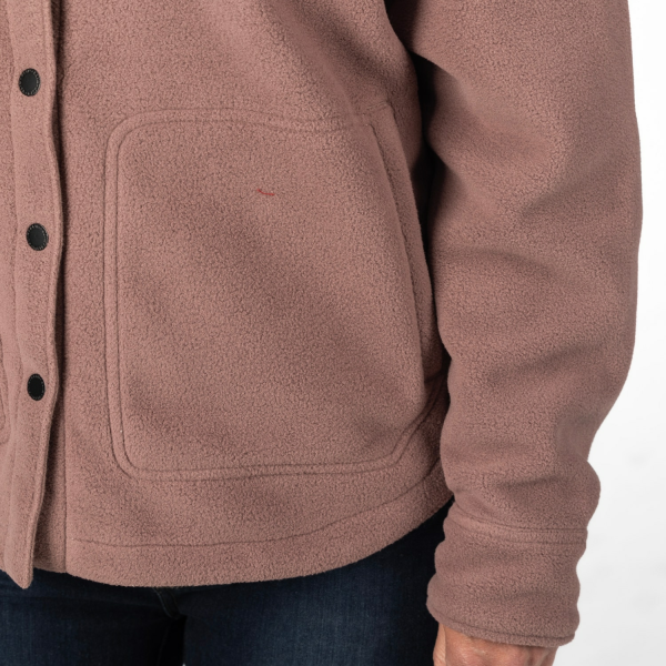 Geaca Dama tip  Cămașă  Klim Fleece Darby Canyon Black-3