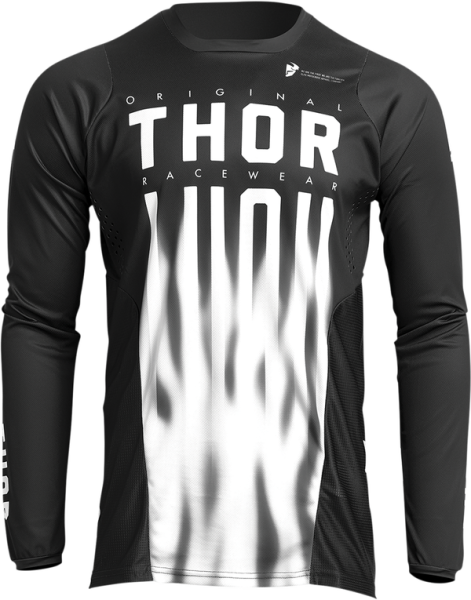 Tricou Thor Pulse Vapor Black/White-1