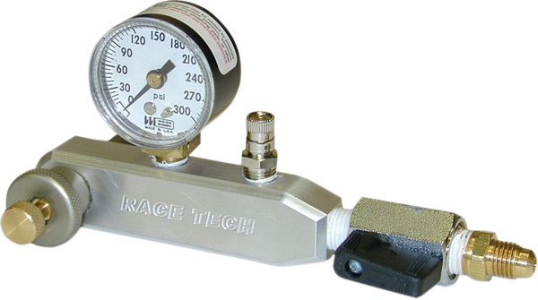 Nitrogen Gauge Silver, 1, nordicamoto.ro