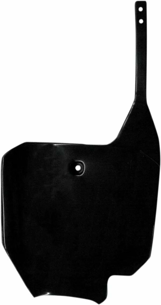 Replacement Front Number Plate Black-0
