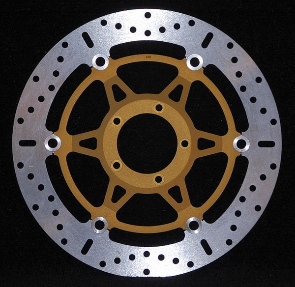 X-series Brake Rotor Gold, Stainless Steel, 1, nordicamoto.ro