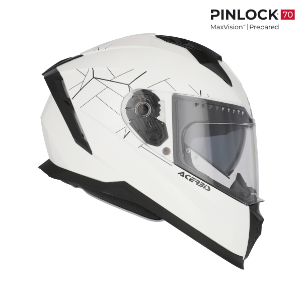 Casca Acerbis X-Way White-9