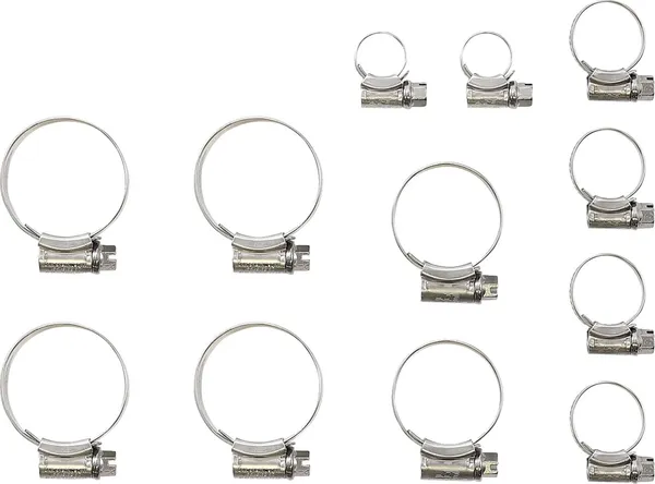 Radiator Clamp Kit Silver-0