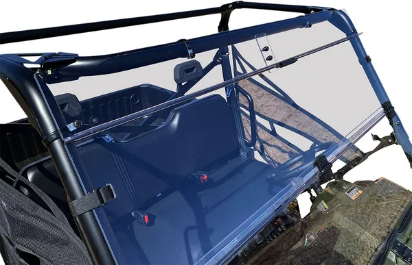 Deluxe Full Folding Windshield Clear -1