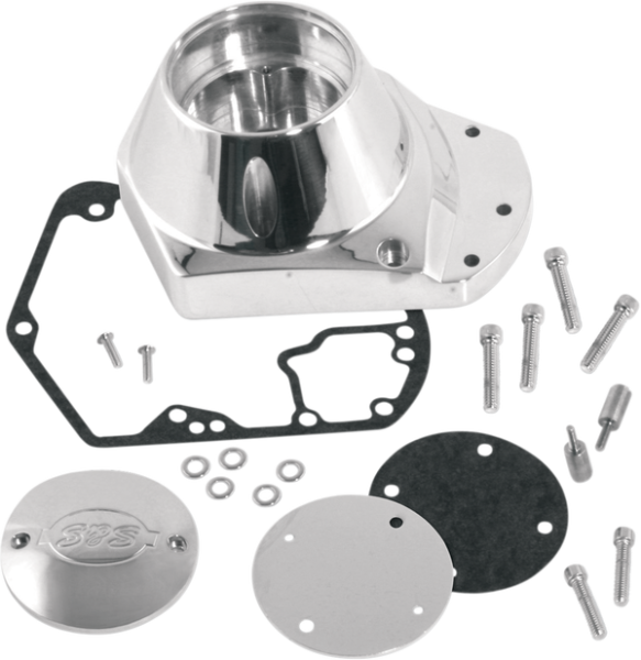 Billet Cam Cover Kit Polished, 1, nordicamoto.ro