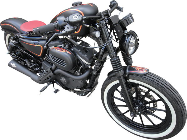Front Fender Bobber Black, 3, nordicamoto.ro
