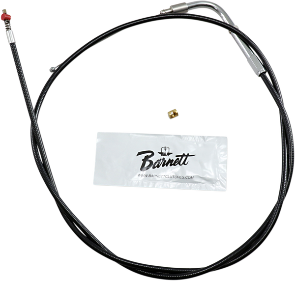 Black Vinyl Throttle/idle Cable Black +76 mm (3''), 1, nordicamoto.ro