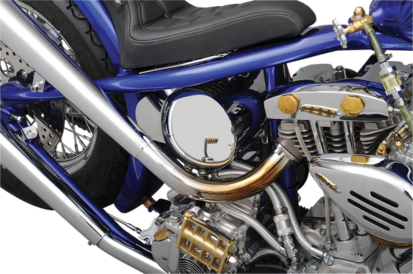 Custom Oil Tank Chrome, 2, nordicamoto.ro