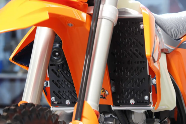Protectie Radiator AXP Racing Xtrem KTM EXC 250/300/TPI '17-'23 Negru/Argintiu, 4, nordicamoto.ro