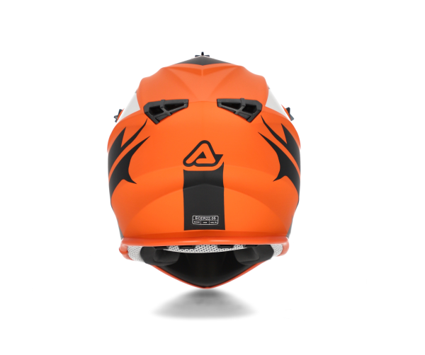 Casca Acerbis Linear Orange/White-2