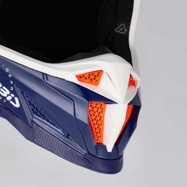 Casca Acerbis T711 Albastru/Portocaliu XXL-3