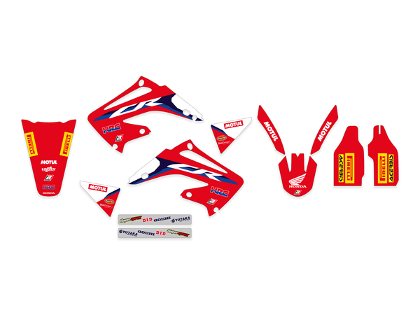 Blackbird Racing Replica Team Honda Hrc 2020 Graphics Kit White, Red, 3, nordicamoto.ro
