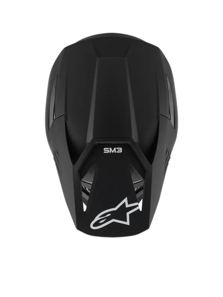 Sm3 Solid Helmet Black -4
