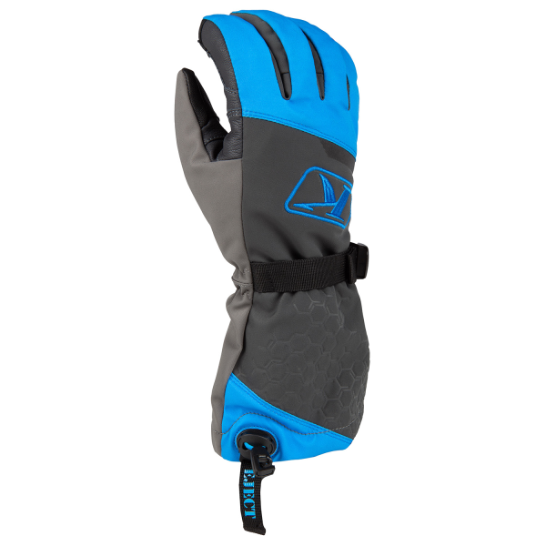 Manusi Snowmobil Klim Powerxross Gauntlet Insulated Black/Castlerock-6