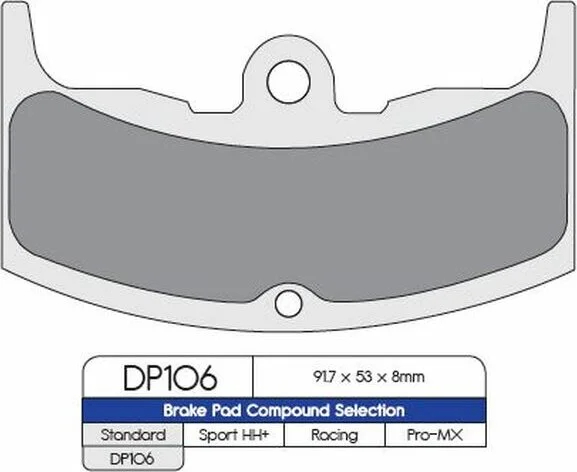 Plăcuțe de frână standard din metal sinterizat, 1, nordicamoto.ro