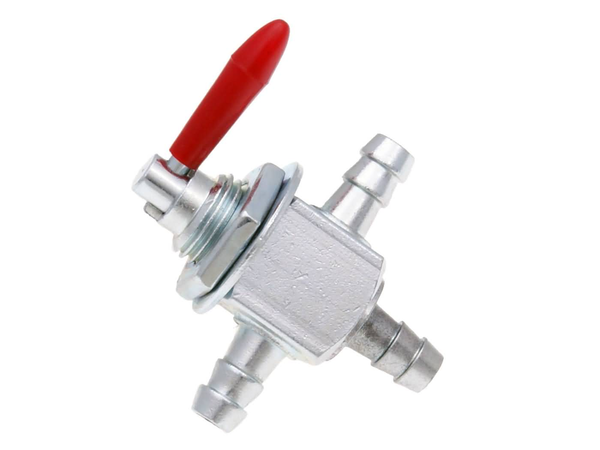 Fuel Tap Silver, 1, nordicamoto.ro