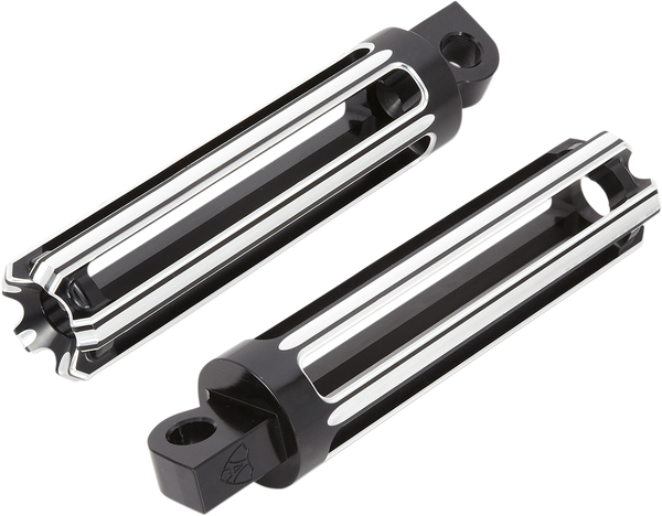 10-gauge Male-mount Footpegs Black, 1, nordicamoto.ro