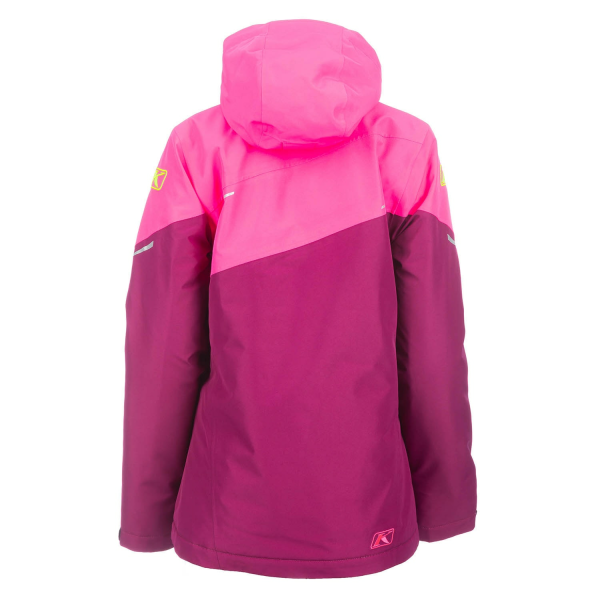 Geaca Dama Snowmobil Klim Allure Insulated Arctic Teal - High-rise-2