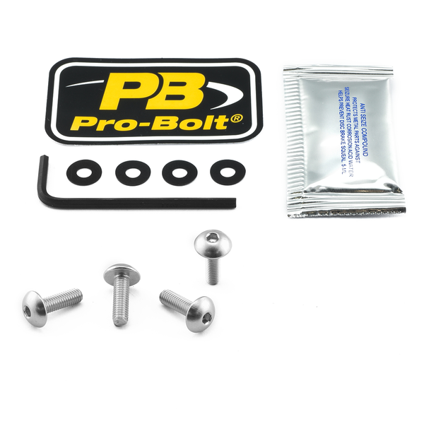 Screen Bolt Aluminium Silver, 1, nordicamoto.ro