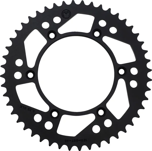 MOOSE RACING Rear Aluminum Sprocket Black 