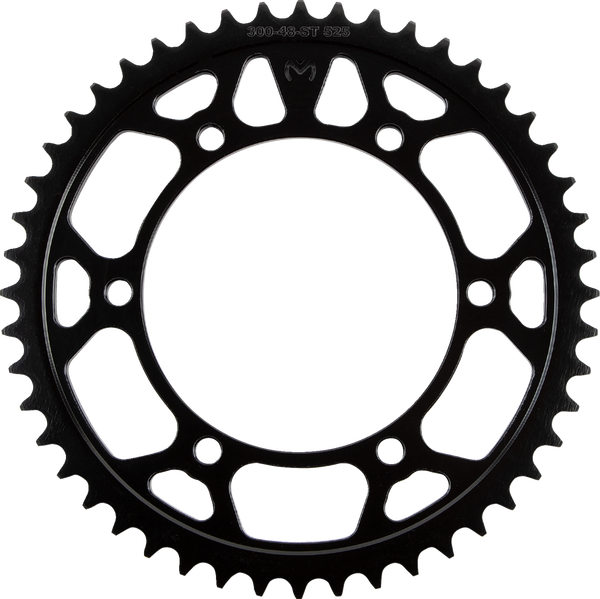 MOOSE RACING Steel Rear Sprocket Zinc Plated -0
