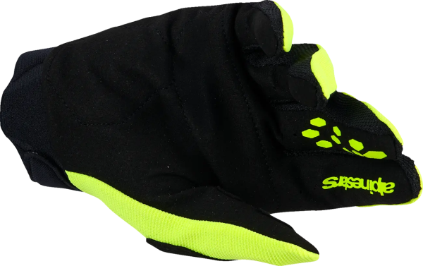 Mănuși Copii Alpinestars Full Bore V2 Yellow/Black-1