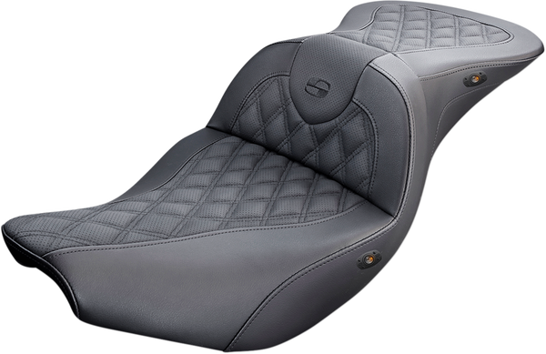 Roadsofa Lattice Stitch Heated Seat Black, 1, nordicamoto.ro