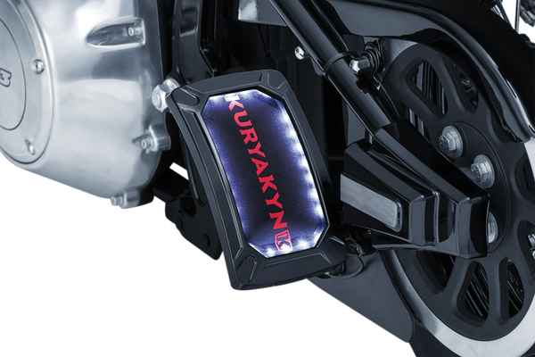 Nova Curved License Plate Mount Black, 2, nordicamoto.ro
