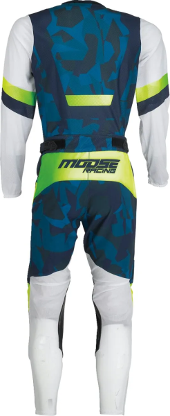 Pantaloni Moose Racing Sahara™ Blue/White/Black-1