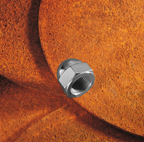 Acorn Front Belt Drive Pulley Nut Chrome, 1, nordicamoto.ro