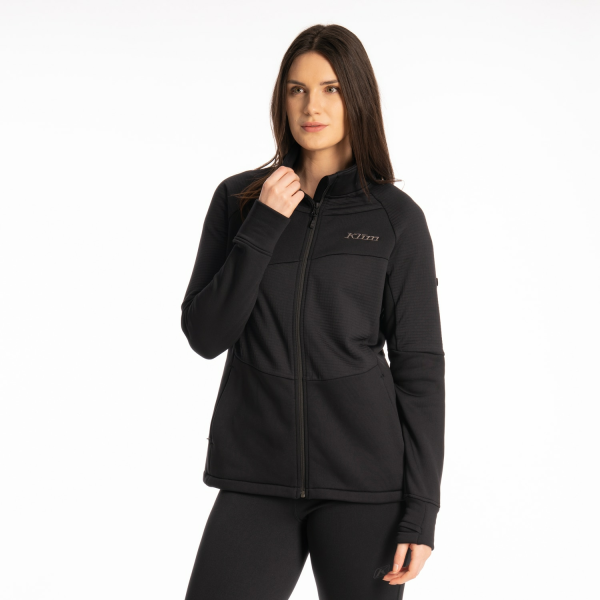 Gaca Dama Klim Swan Valley Fleece Black-4