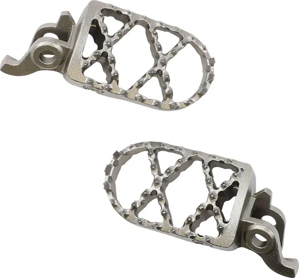 MOOSE RACING Pro Footpegs Silver -1