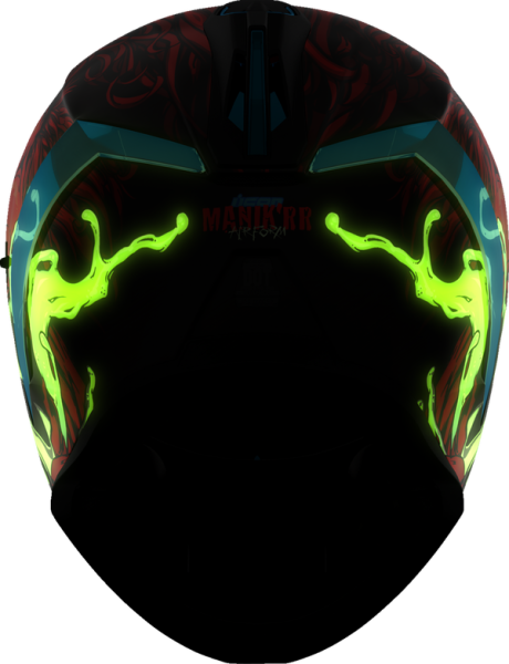 Casca Icon Airform Manik'rr Mips Red-13