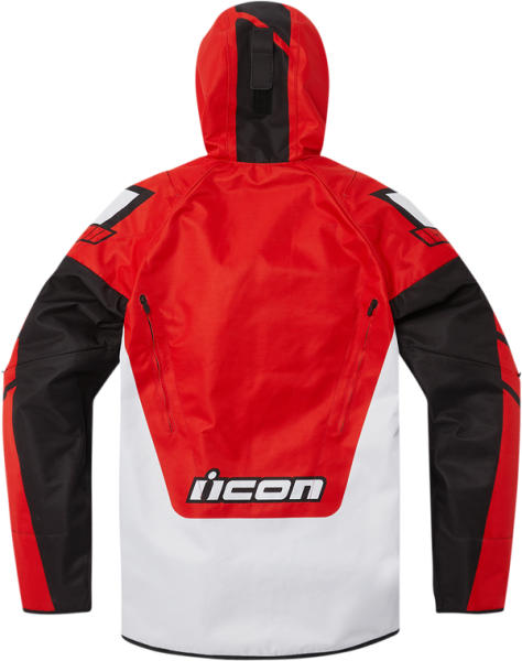 Geaca Textil Icon Airform Retro Red-0