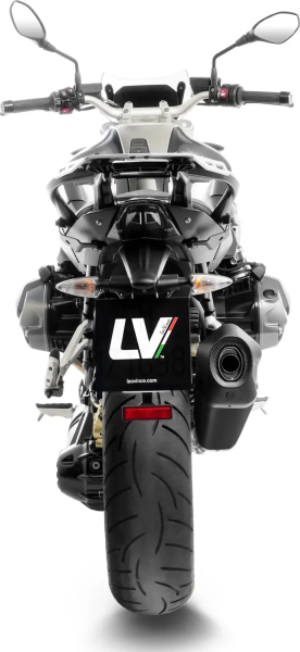 Tobă de eșapament LeoVince LV-12 R Black Edition Slip-On pentru BMW R 1250 R / R 1250 RS, 5, nordicamoto.ro