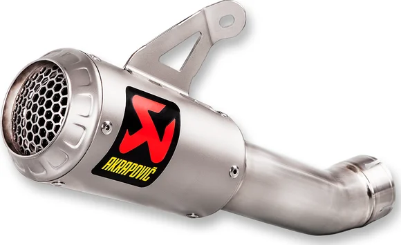 Titanium Slip-on Line Muffler Silver -0