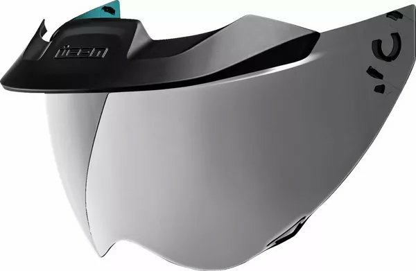 ICON Domain Helmet Motoshield Silver 