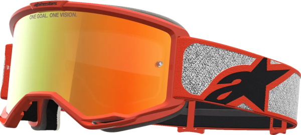 Vision 5 Rora Goggle Silver, Orange, 1, nordicamoto.ro