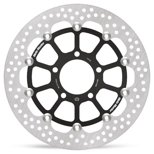 Halo Series Floating Rotor Black, Stainless Steel-1