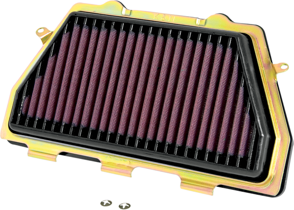 Sportbike Race-spec High-flow Air Filter Black, Red, 1, nordicamoto.ro