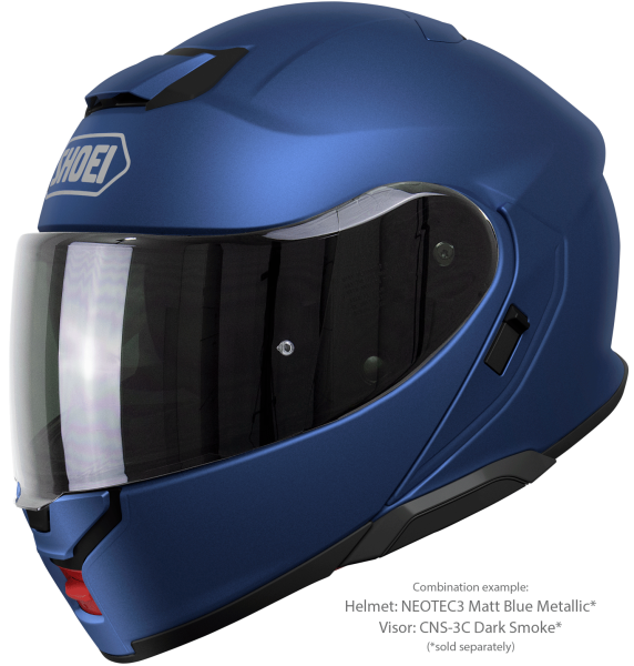 Casca Flip-up SHOEI NEOTEC3 Albastru Mat Metalic XXL-2