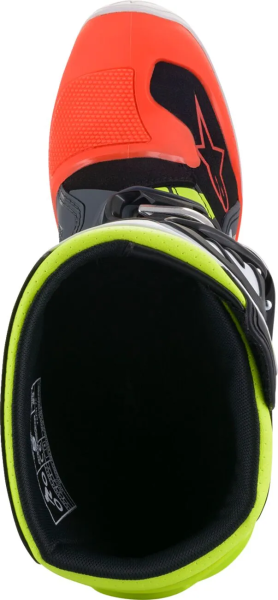 Cizme copii Alpinestars Tech 7S Black/Orange/Yellow-2