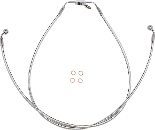 Non-abs Dual Disc Lower Dot Brake Line Karbonfibr, 2, nordicamoto.ro