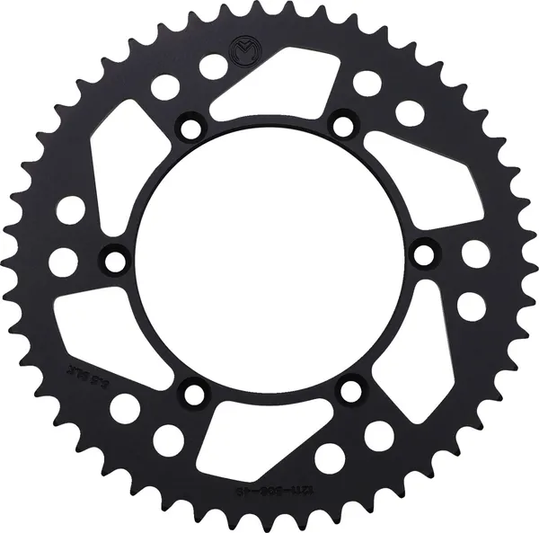 MOOSE RACING Rear Aluminum Sprocket Black 