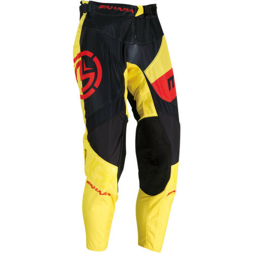 Pantaloni Moose Racing Sahara Black/Red/Yellow-0